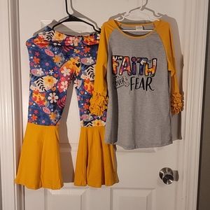 Top ans bell bottom set